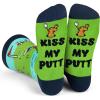 imageLavley Funny Socks for Outdoor Activities Lovers and More  Novelty Gifts for Men Women and TeensKiss My Putt