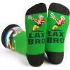 imageLavley Funny Socks for Outdoor Activities Lovers and More  Novelty Gifts for Men Women and TeensLax Bro