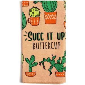 imageFunny Kitchen Towels with Sayings  Colorful Kitchen Decor Novelty Gift Dog LoveButtercup