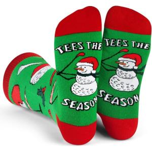 imageLavley Funny Holiday Socks For Adults and Teens Gifts For Christmas Thanksgiving Valentines Day HalloweenTees the Season