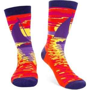 imageLavley Funny Socks for Outdoor Activities Lovers and More  Novelty Gifts for Men Women and TeensSeas the Day