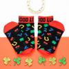 imageFunny Nerd Socks  Gift For Teachers Students Book Lovers Math Science Geeks Good Luck One Size