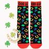 imageFunny Nerd Socks  Gift For Teachers Students Book Lovers Math Science Geeks Good Luck One Size