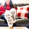 imageHaute Soiree Womens Novelty Socks  If You Can Read This Bring Me Some  One Size Fits AllChocolate