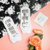 imageHaute Soiree Womens Novelty Socks  If You Can Read This Bring Me Some  One Size Fits AllCoffee