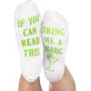 imageHaute Soiree Womens Novelty Socks  If You Can Read This Bring Me Some  One Size Fits AllMargarita