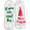 imageHaute Soiree Womens Novelty Socks  If You Can Read This Bring Me Some  One Size Fits AllMerry Christmas