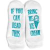 imageHaute Soiree Womens Novelty Socks  If You Can Read This Bring Me Some  One Size Fits AllVariety 6 Pack