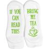 imageHaute Soiree Womens Novelty Socks  If You Can Read This Bring Me Some  One Size Fits AllVariety 6 Pack