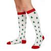 imageKnee High Christmas Socks For Adults  Cute Holiday Party Outfit Accessories For Women and Men  One Size LongGnomes  Trees