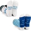 imageKnee High Christmas Socks For Adults  Cute Holiday Party Outfit Accessories For Women and Men  One Size LongSnowflakes  Snowman