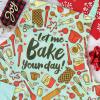 imageLavley Christmas Baking Aprons With Pockets For Women Men and Kids  100 Cotton Long Waist Ties Adjustable Neck StrapLet Me Bake Your Day