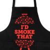 imageLavley Funny Cooking Aprons Grilling Gift For Men ampamp Women With Pockets Extra Long Waist Ties ampamp Adjustable Neck StrapId Smoke That