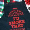 imageLavley Funny Cooking Aprons Grilling Gift For Men ampamp Women With Pockets Extra Long Waist Ties ampamp Adjustable Neck StrapId Smoke That