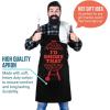 imageLavley Funny Cooking Aprons Grilling Gift For Men ampamp Women With Pockets Extra Long Waist Ties ampamp Adjustable Neck StrapId Smoke That