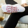 imageLavley Funny Grandparent Socks  Gift For Grandmas ampamp Expecting Grandparents Best Grandma Ever