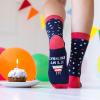 imageLavley If You Can Read This Bring Me Funny Socks  Novelty Gifts for Men Women and Teens US Alpha One Size Regular Regular Its My Birthday