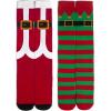 imageLavley Knee High Christmas Socks For Adults  Cute Holiday Party Outfit Accessories for Women and Men  Santa Suit ampamp Elf 2 Pack