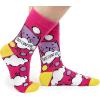imageLavley Medical Themed Socks for Nurses Doctors and Cancer Survivors  Unisex Style for Men and WomenF Cancer Cat