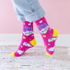 imageLavley Medical Themed Socks for Nurses Doctors and Cancer Survivors  Unisex Style for Men and WomenF Cancer Cat