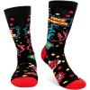 imageLavley Medical Themed Socks for Nurses Doctors and Cancer Survivors  Unisex Style for Men and WomenF Cancer Superhero