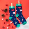 imageLavley Medical Themed Socks for Nurses Doctors and Cancer Survivors  Unisex Style for Men and WomenThree Pack Variety