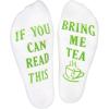 imageHaute Soiree Womens Novelty Socks  If You Can Read This Bring Me Some  One Size Fits AllTea