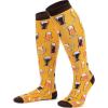 imageLavley Beer Fest Knee High Socks For Men and Women  One Pair  One Size Fits Most