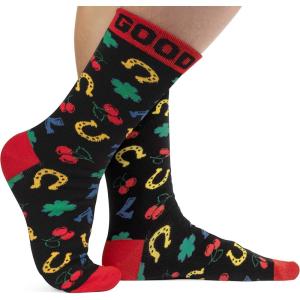 imageFunny Nerd Socks  Gift For Teachers Students Book Lovers Math Science Geeks Good Luck One Size