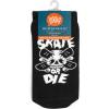 imageLavley Funny Socks For Men  Novelty Gifts For Sports Fans Golfing Pickleball Weight Lifting Racing and More US Alpha One Size Regular Regular Skate or Die