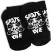 imageLavley Funny Socks For Men  Novelty Gifts For Sports Fans Golfing Pickleball Weight Lifting Racing and More US Alpha One Size Regular Regular Skate or Die