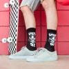 imageLavley Funny Socks For Men  Novelty Gifts For Sports Fans Golfing Pickleball Weight Lifting Racing and More US Alpha One Size Regular Regular Skate or Die