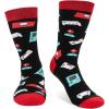 imageLavley Gaming Socks  Cool Gifts for Video Gamers and Board Game Players  One Size Fits Most Men Women and TeensVideo Gaming