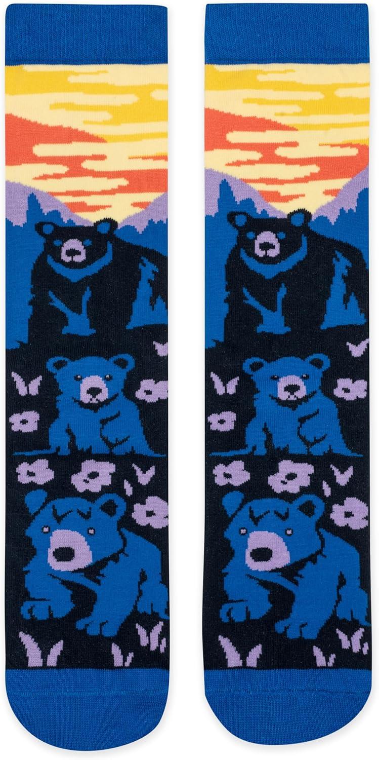 imageLavley Fun and Funny Socks for Women  Cute Colorful Acessory Gifts for Adults and Teens  One Size Fits Most LadiesStay Wild and Free