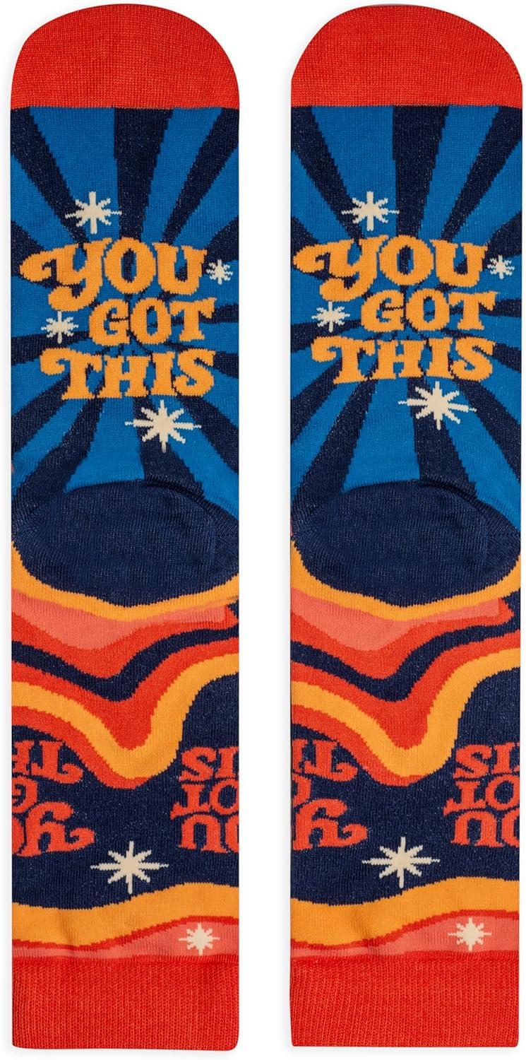 imageLavley Fun and Funny Socks for Women  Cute Colorful Acessory Gifts for Adults and Teens  One Size Fits Most LadiesYou Got This