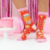imageLavley Fun and Funny Socks for Women  Cute Colorful Acessory Gifts for Adults and Teens  One Size Fits Most LadiesHappy Birthday