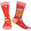 imageLavley Fun and Funny Socks for Women  Cute Colorful Acessory Gifts for Adults and Teens  One Size Fits Most LadiesHappy Birthday