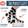 imageLavley Fun and Funny Socks for Women  Cute Colorful Acessory Gifts for Adults and Teens  One Size Fits Most LadiesMoo  Cow