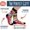 imageLavley Fun and Funny Socks for Women  Cute Colorful Acessory Gifts for Adults and Teens  One Size Fits Most LadiesOne Cat Shy of Crazy