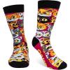 imageLavley Fun and Funny Socks for Women  Cute Colorful Acessory Gifts for Adults and Teens  One Size Fits Most LadiesOne Cat Shy of Crazy