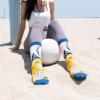 imageLavley Fun and Funny Socks for Women  Cute Colorful Acessory Gifts for Adults and Teens  One Size Fits Most LadiesVolleyball