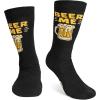 imageLavley Funny Socks for Adults  Cool Novelty Gifts and Stocking Stuffers for Men Women ampamp Teens  One SizeBeer Me