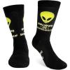imageLavley Funny Socks for Adults  Cool Novelty Gifts and Stocking Stuffers for Men Women ampamp Teens  One SizeBelieve in Yourself Alien