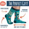 imageLavley Funny Socks for Adults  Cool Novelty Gifts and Stocking Stuffers for Men Women ampamp Teens  One SizeBest Dad Ever