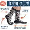 imageLavley Funny Socks for Adults  Cool Novelty Gifts and Stocking Stuffers for Men Women ampamp Teens  One SizeDrinking Whiskey