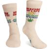 imageLavley Funny Socks for Adults  Cool Novelty Gifts and Stocking Stuffers for Men Women ampamp Teens  One SizeHigh on Life and Weed