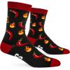 imageLavley Funny Socks for Adults  Cool Novelty Gifts and Stocking Stuffers for Men Women ampamp Teens  One SizeHot Stuff