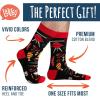 imageLavley Funny Socks for Adults  Cool Novelty Gifts and Stocking Stuffers for Men Women ampamp Teens  One SizeId Rather Be Grilling