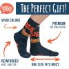 imageLavley Funny Socks for Adults  Cool Novelty Gifts and Stocking Stuffers for Men Women ampamp Teens  One SizeNo Bull