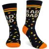 imageLavley Funny Socks for Adults  Cool Novelty Gifts and Stocking Stuffers for Men Women ampamp Teens  One SizeRad Dad